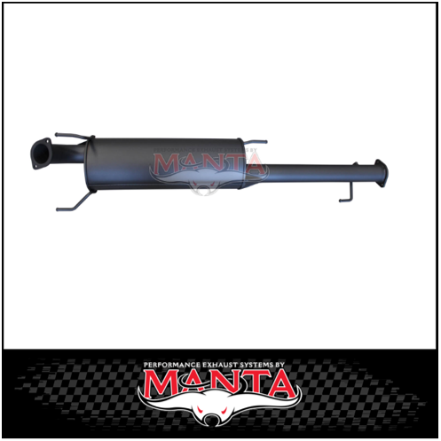 MANTA 3" TURBO BACK EXHAUST SYSTEM FITS TOYOTA PRADO KDJ120R KDJ150R 3.0L 4CYL 9/2007-9/2015 - NO CAT/1 MUFFLER (MKTY0309)