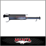 MANTA 3" TURBO BACK EXHAUST SYSTEM FITS TOYOTA PRADO KDJ120R KDJ150R 3.0L 4CYL 9/2007-9/2015 - NO CAT/1 MUFFLER (MKTY0309)