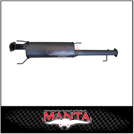 MANTA 3" TURBO BACK EXHAUST SYSTEM FITS TOYOTA PRADO KDJ120R KDJ150R 3.0L 4CYL 9/2007-9/2015 - NO CAT/1 MUFFLER (MKTY0309)
