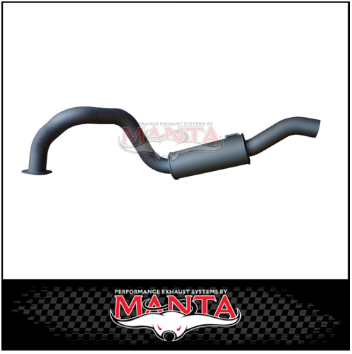 MANTA 3" TURBO BACK EXHAUST SYSTEM FITS TOYOTA PRADO KDJ120R KDJ150R 3.0L 4CYL 9/2007-9/2015 - WITH CAT/2 MUFFLERS (MKTY0059)