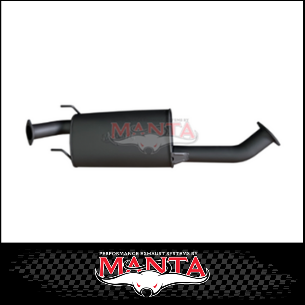 MANTA 3" HOTDOG PIPE FITS NISSAN PATROL Y62 5.6L V8 2012-ON