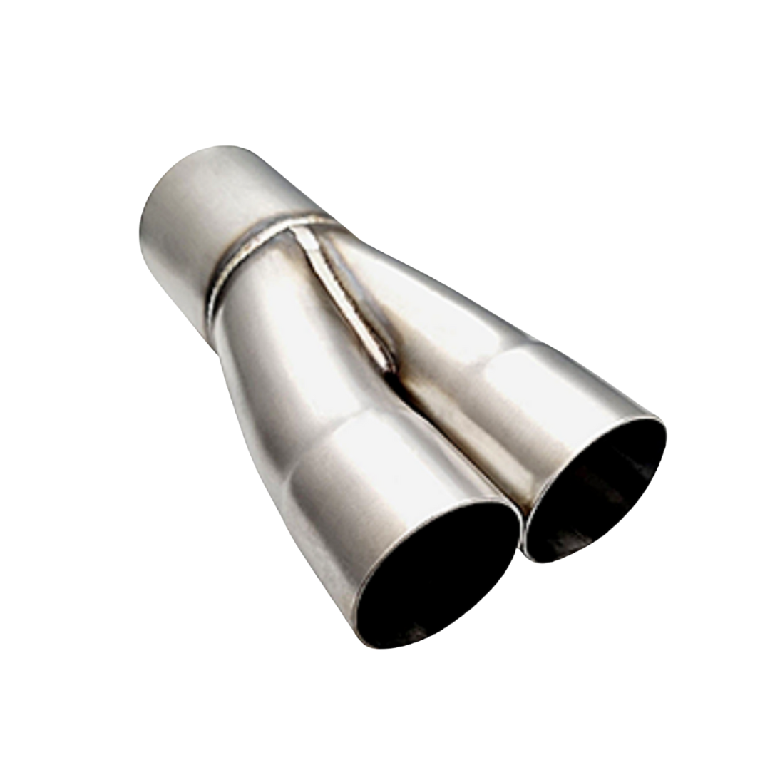 PERFORM-EX DUAL 1.75" ID IN TO 2" OD OUTLET 304 STAINLESS MERGE COLLECTOR (MC2-175200-304B)