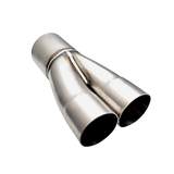 PERFORM-EX DUAL 2" ID IN TO 2.5" OD OUTLET 304 STAINLESS MERGE COLLECTOR (MC2-200250-304B)