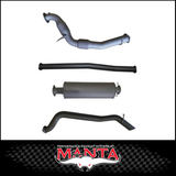 MANTA 3" TURBO BACK EXHAUST SYSTEM WITH SIDE EXIT FITS FORD RANGER PXI PXII 3.2L TD 10/2011-9/2016