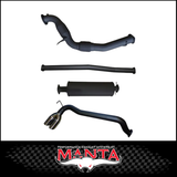 MANTA 3" TURBO BACK EXHAUST SYSTEM WITH SIDE EXIT FITS FORD RANGER PXI PXII 3.2L TD 10/2011-9/2016