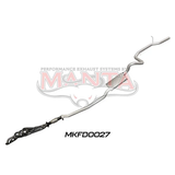 MANTA ENGINE BACK EXHAUST SYSTEM FITS FORD FAIRLANE NF NL 4.0L 6CYL (MKFD0027)