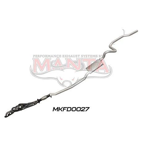 MANTA ENGINE BACK EXHAUST SYSTEM FITS FORD FAIRLANE NF NL 4.0L 6CYL (MKFD0027)