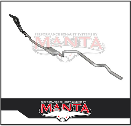 MANTA COMPLETE EXHAUST SYSTEM FITS FORD FALCON XG 4.0L 6CYL UTE (MKFD0031)