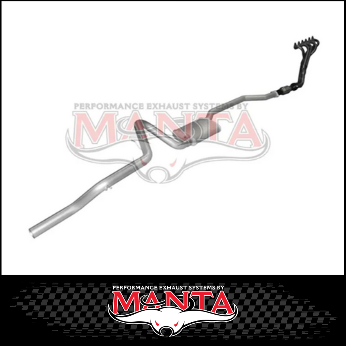 MANTA COMPLETE EXHAUST SYSTEM FITS FORD FALCON XG 4.0L 6CYL UTE (MKFD0031)