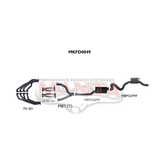 Manta Engine Back Exhaust System suits Ford Falcon AU 5.0L V8 XR8 Sedan Live Axle - Muffler/Muffler (MKFD0049)