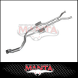 MANTA 2.5" DUAL CATBACK EXHAUST SYSTEM FITS FORD FALCON AU 5.0L V8 IRS SEDAN (MKFD0064)