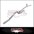 MANTA 2.5" CATBACK EXHAUST SYSTEM FITS FORD FALCON AU 5.0L XR8 UTE (MKFD0078)