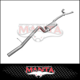 MANTA 2.5" CATBACK EXHAUST SYSTEM FITS FORD FALCON AU 5.0L XR8 UTE (MKFD0078)