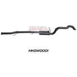 MANTA 3" CAT BACK EXHAUST SYSTEM FITS GWM TANK 300 2.0L 4CYL 2023-ON (MKGW0001)