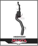 MANTA 3" CAT BACK EXHAUST SYSTEM FITS GWM TANK 300 2.0L 4CYL 2023-ON (MKGW0001)