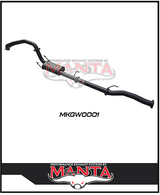 MANTA 3" CAT BACK EXHAUST SYSTEM FITS GWM TANK 300 2.0L 4CYL 2023-ON (MKGW0001)