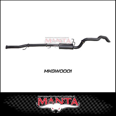 MANTA 3" CAT BACK EXHAUST SYSTEM FITS GWM TANK 300 2.0L 4CYL 2023-ON (MKGW0001)