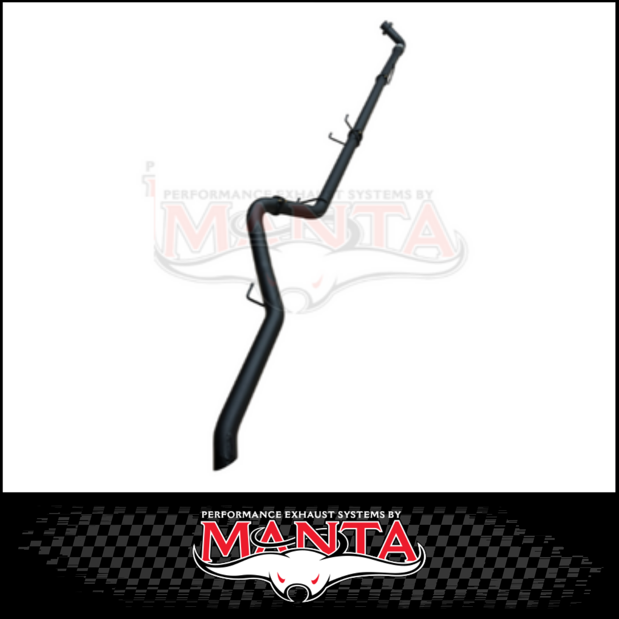 MANTA 3" DPF BACK EXHAUST SYSTEM FITS GWM CANNON NPW UTE 2.0L TD 2020-2025 (MKGW0002)