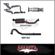 MANTA 3" ENGINE BACK EXHAUST SYSTEM FITS HOLDEN COMMODORE VL 5.0L V8 SEDAN
