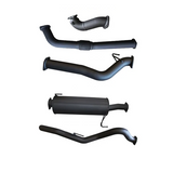 MANTA 3" TURBO BACK EXHAUST SYSTEM WITH NO CAT/MUFFLER FITS HOLDEN COLORADO RC 3.0L 4CYL LWB 2010-2012