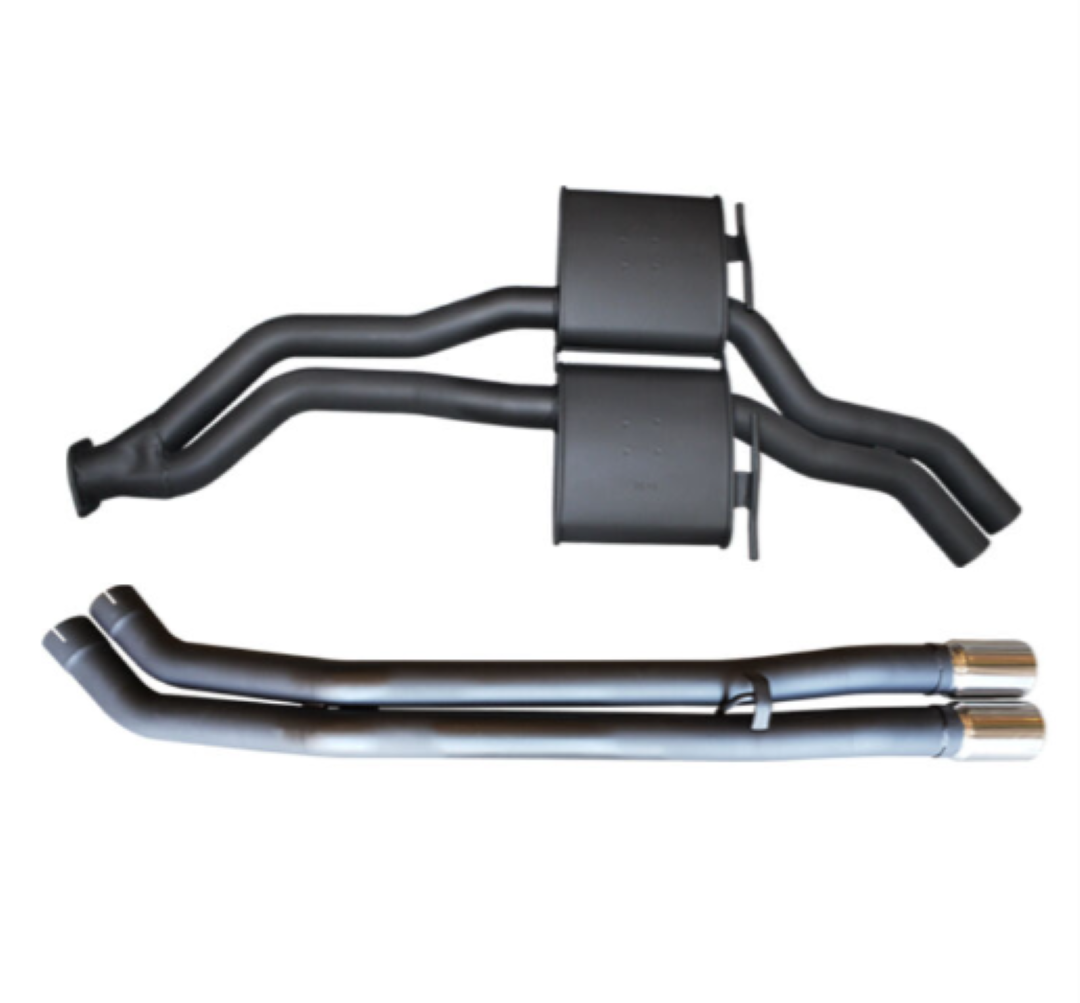 MANTA TWIN 2.5" CATBACK EXHAUST SYSTEM FITS HOLDEN COMMODORE VP VR VS 5.0L V8 SEDAN IRS WITH SINGLE CAT (MKHN0067SC)