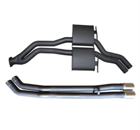 MANTA TWIN 2.5" CATBACK EXHAUST SYSTEM FITS HOLDEN COMMODORE VP VR VS 5.0L V8 SEDAN IRS WITH SINGLE CAT (MKHN0067SC)