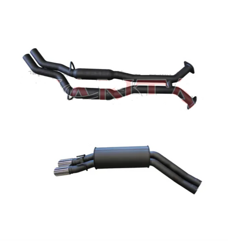 MANTA CAT BACK EXHAUST SYSTEM FITS HOLDEN COMMODORE VT VX VY VZ 5.7L 6.0L V8 SEDAN (MKHN0116)