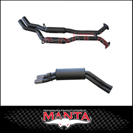 MANTA CAT BACK EXHAUST SYSTEM FITS HOLDEN COMMODORE VT VX VY VZ 5.7L 6.0L V8 SEDAN (MKHN0116)