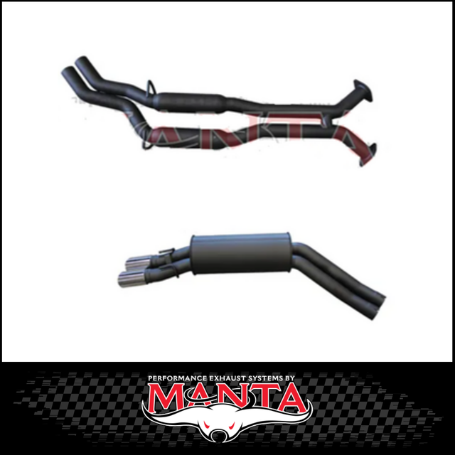 MANTA CAT BACK EXHAUST SYSTEM FITS HOLDEN COMMODORE VT VX VY VZ 5.7L 6.0L V8 SEDAN (MKHN0116)