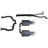 MANTA 2.5" CAT BACK EXHAUST SYSTEM FITS HOLDEN COMMODORE VE VF 6.0L 6.2L V8 SEDAN/WAGON (MKHN0167)
