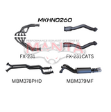 MANTA ENGINE BACK EXHAUST SYSTEM FITS HOLDEN CREWMAN VY VZ 5.7L V8 AWD 10/2003-1/2006 - HOTDOGS/MUFFLER (MKHN0260)