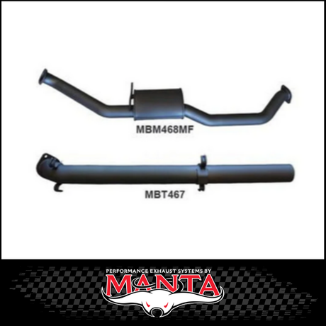 MANTA 3" CATBACK EXHAUST SYSTEM FITS HOLDEN STATESMAN VQ VR VS 5.0L V8 IRS (MKHN0284)