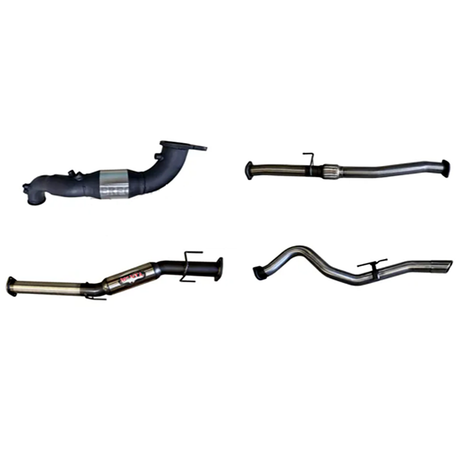 MANTA 3" TURBO BACK EXHAUST SYSTEM (DPF DELETE) FITS MAZDA BT-50 RG 3.0L TD 4CYL 2020-ON