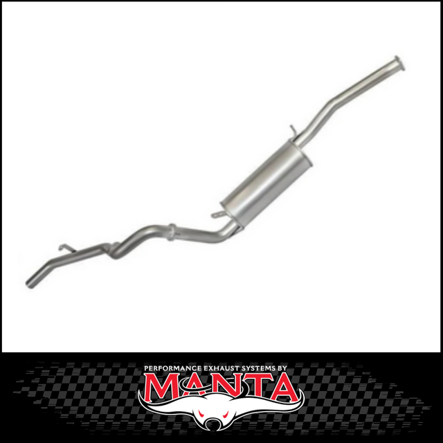 MANTA 3" OE ENGINE PIPE BACK EXHAUST SYSTEM WITH MUFFLER FITS NISSAN PATROL GQ 4.2L TD42 WAGON (MKNI0062)