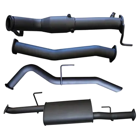 MANTA 3" TURBO BACK EXHAUST WITH CAT/MUFFLER FITS NISSAN NAVARA D23 NP300 2.3L TD 4CYL 2015-ON (MKNI0095)