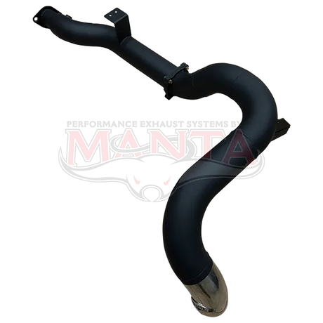 MANTA 4" DPF BACK SIDE-EXIT EXHAUST SYSTEM FITS TOYOTA LANDCRUISER VDJ79R 4.5L V8 DUAL CAB 2016-2025