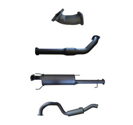 MANTA 3" TURBO BACK EXHAUST SYSTEM WITH CAT/MUFFLER FITS TOYOTA PRADO KZJ120R 3.0L TD 2003-2006 (MKTY0057)