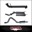 MANTA 3" CAT BACK EXHAUST SYSTEM WITH CENTRE & REAR MUFFLER FITS TOYOTA LANDCRUISER UZJ100R 1998-2007 (MKTY0078)