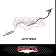 MANTA EXTRACTORS & 2.5"  EXHAUST SYSTEM FITS TOYOTA LANDCRUISER FZJ105R 4.5L 1FZ 1998-2002 (MKTY0083)