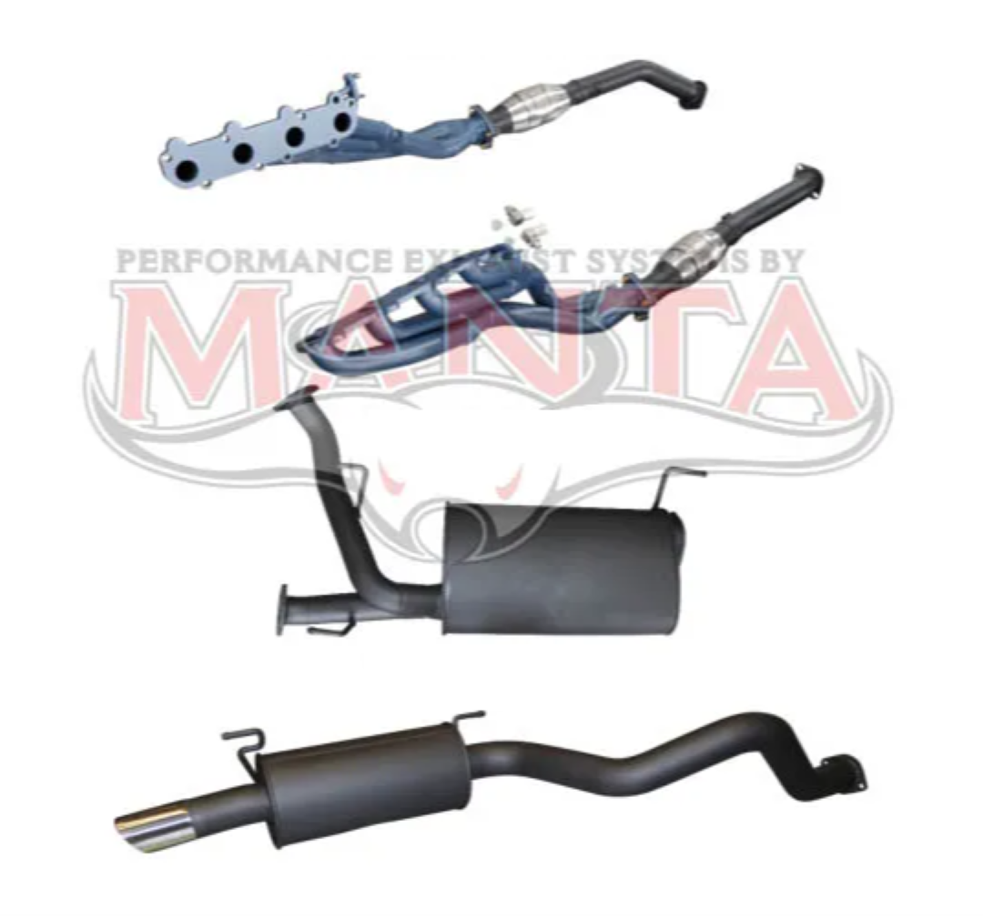 MANTA EXTRACTORS, CATS & 3" CAT BACK EXHAUST SYSTEM FITS TOYOTA LANDCRUISER UZJ200R 2007-2012 (MKTY0179)