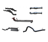 MANTA EXTRACTORS, CATS & 3" CAT BACK EXHAUST SYSTEM WITH CENTRE MUFFLER & REAR TAILPIPE FITS TOYOTA LANDCRUISER UZJ100R 1998-2007 (MKTY0304)