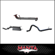 MANTA 3" CAT BACK EXHAUST SYSTEM WITH CENTRE MUFFLER & REAR TAILPIPE FITS TOYOTA LANDCRUISER UZJ100R 1998-2007 (MKTY0305)