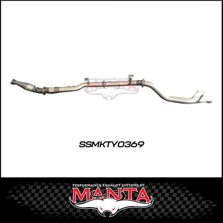 MANTA 4" STAINLESS STEEL TURBO BACK EXHAUST SYSTEM (DPF DELETE) FITS TOYOTA LANDCRUISER VDJ76R 4.5L V8 2016-2025