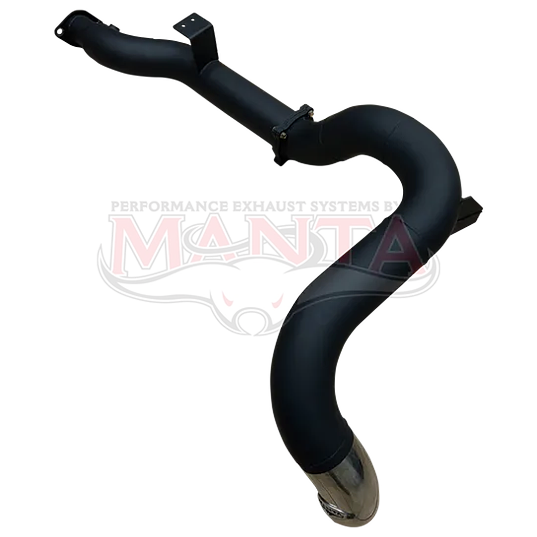 MANTA 4" DPF BACK SIDE-EXIT EXHAUST SYSTEM FITS TOYOTA LANDCRUISER VDJ79R 4.5L V8 SINGLE CAB 2016-2025