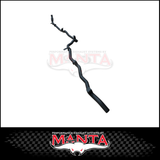 MANTA 3" TURBO BACK EXHAUST SYSTEM (DPF DELETE) FITS TOYOTA LANDCRUISER GDJ79R 2.8L 4CYL 10/2023-ON