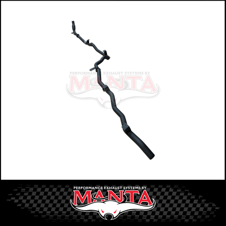 MANTA 3" TURBO BACK EXHAUST SYSTEM (DPF DELETE) FITS TOYOTA LANDCRUISER GDJ79R 2.8L 4CYL 10/2023-ON