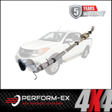 PERFORM-EX 3" STAINLESS STEEL TURBO BACK EXHAUST SYSTEM FITS MAZDA BT-50 3.2L 5CYL 2011-2016