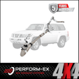 PERFORM-EX 3" STAINLESS STEEL PIPE ONLY TURBO BACK EXHAUST SYSTEM FITS NISSAN PATROL Y61 GU 4.2L TD WAGON (NI208-PDPSS)