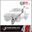 PERFORM-EX 3" STAINLESS STEEL WITH MUFFLER TURBO BACK EXHAUST SYSTEM FITS NISSAN PATROL Y61 GU 4.2L TD UTE (NI209-MDPSS)