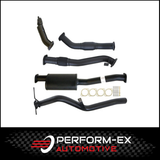 PERFORM-EX 3" TURBO BACK EXHAUST FITS NISSAN NAVARA D22 3.0L ZD30 2001-2006 - CAT/MUFFLER (NI213-MC)